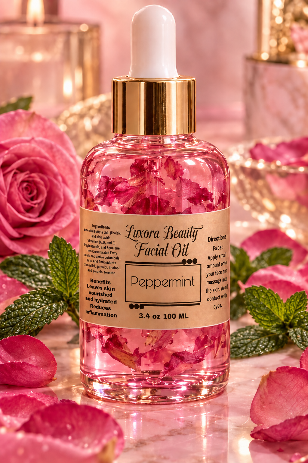 Peppermint 🍬facial oil
